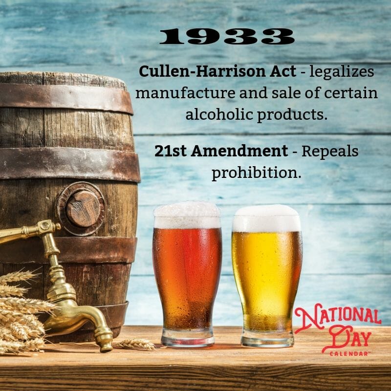 100 years of prohibition history