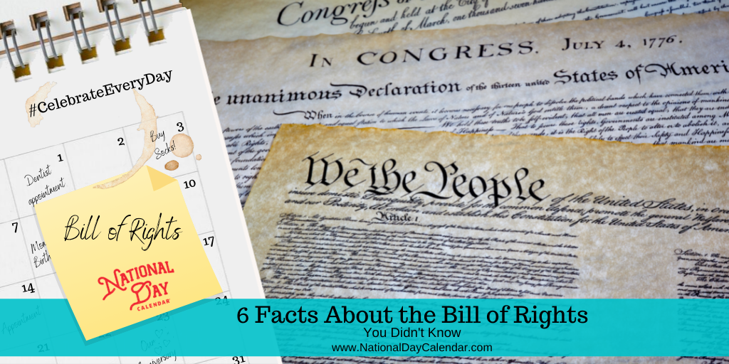 6 Facts About the Bill of Rights You Didn't Know
